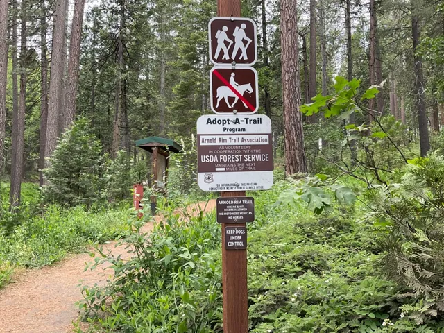 a sign that is on a pole