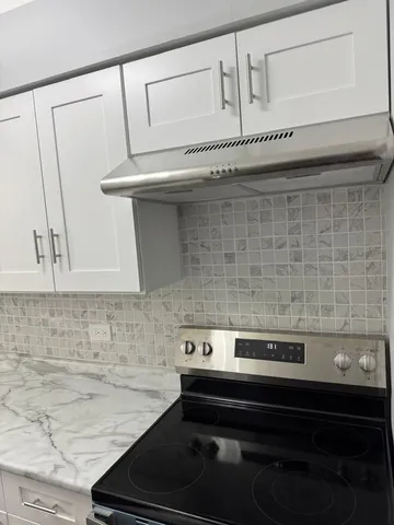 a close view of stove