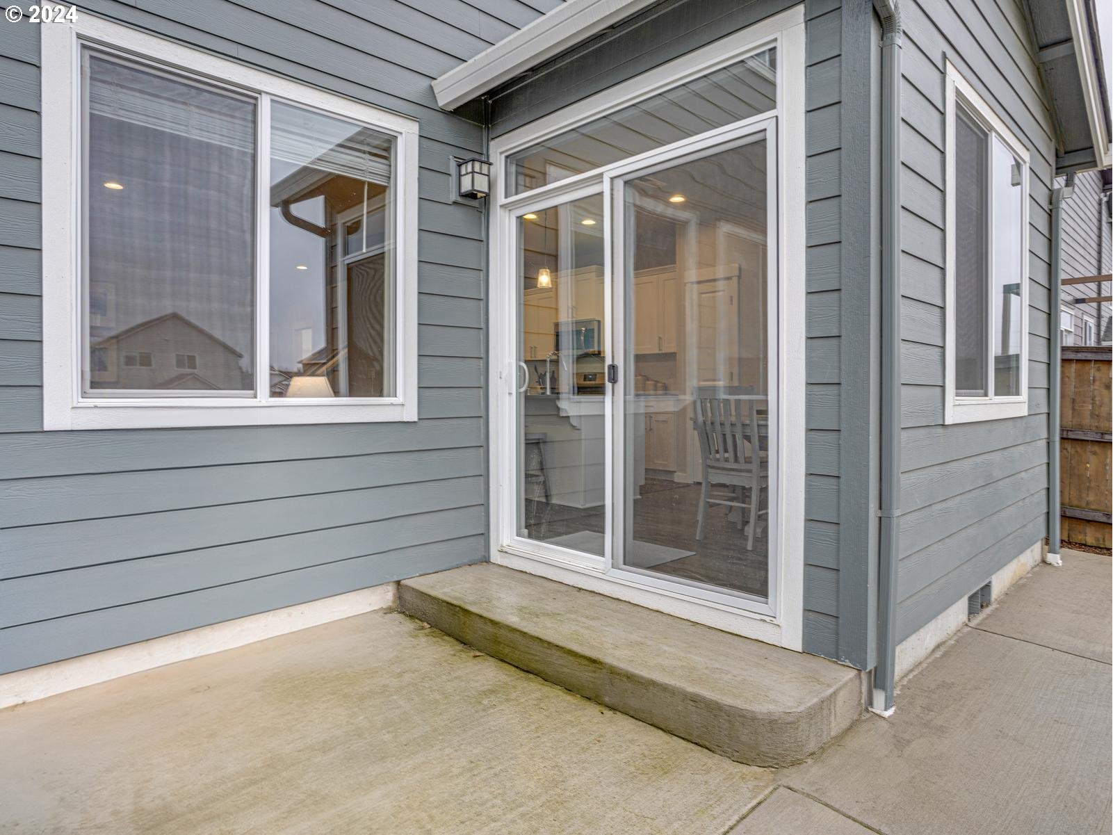 8708 North 3rd Way Ridgefield, WA 98642 - Photo 21 of 30 a view of a glass door with a glass door and a window