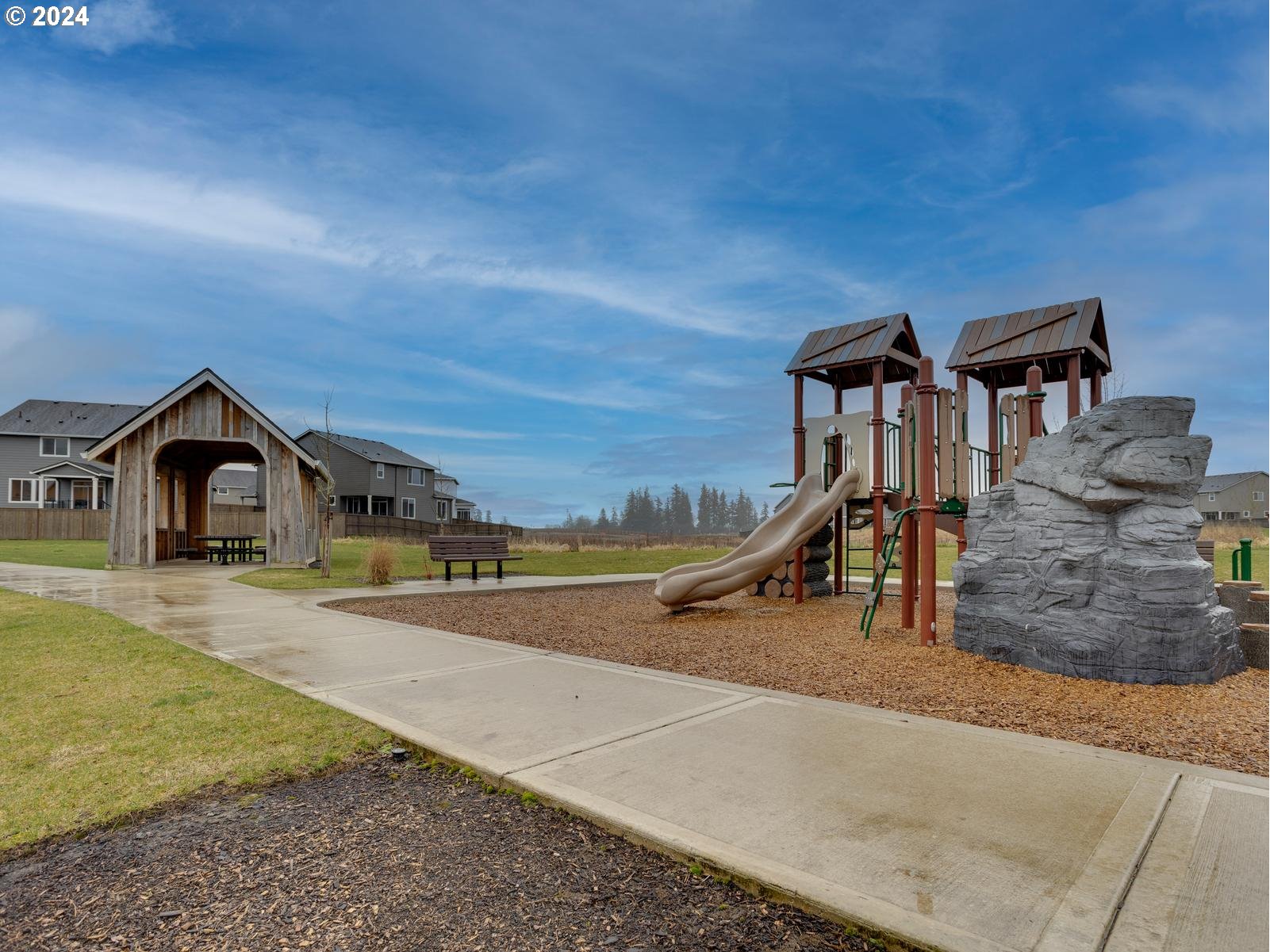 8708 North 3rd Way Ridgefield, WA 98642 - Photo 25 of 30 a view of a house with a park