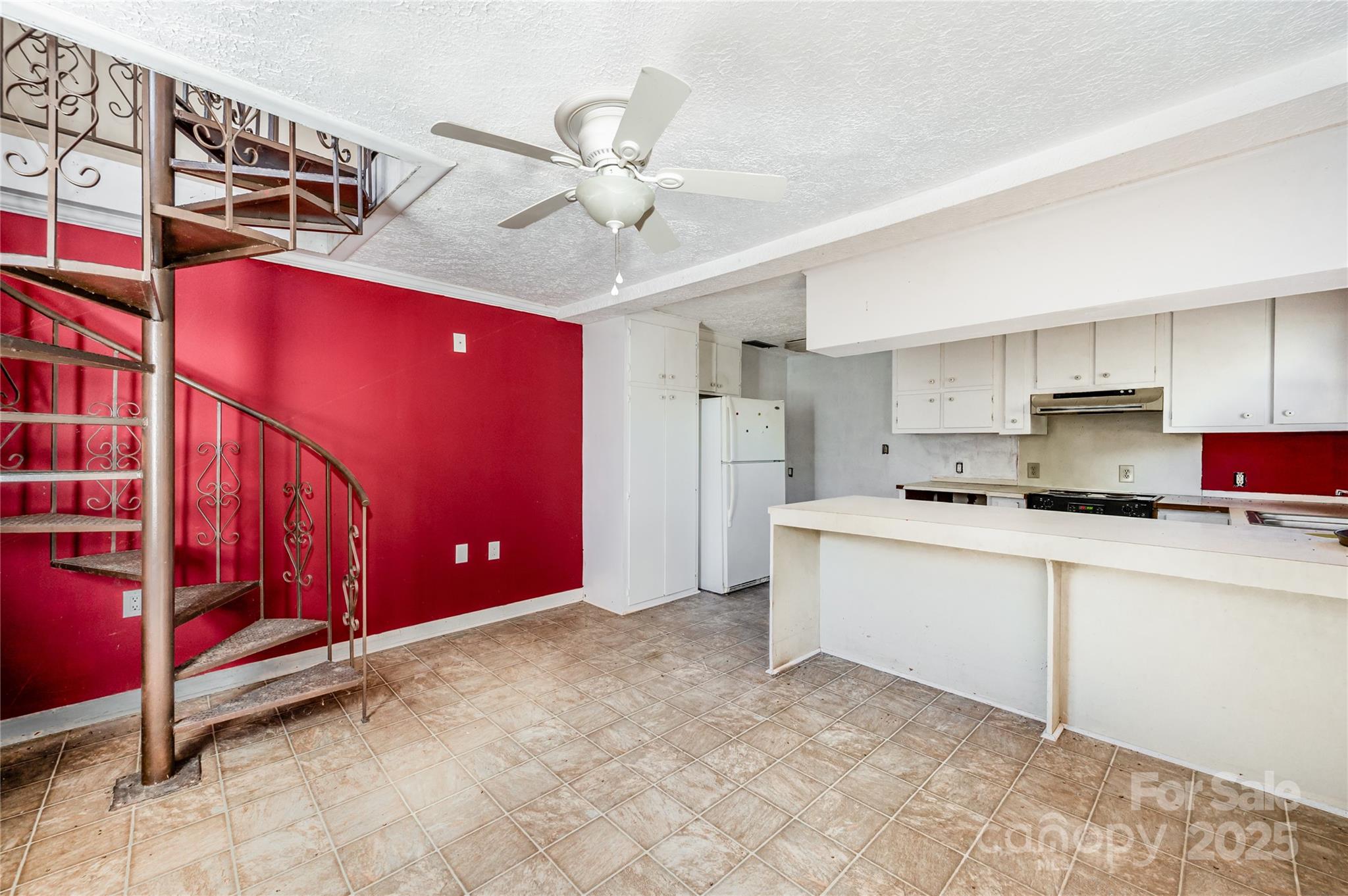 4833 Casar Road Lawndale, NC 28090 - Photo 33 of 48 a kitchen with stainless steel appliances granite countertop a sink a stove cabinets and wooden floor