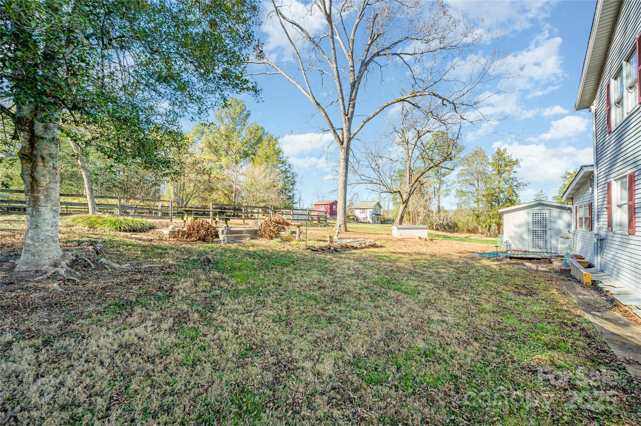 4833 Casar Road Lawndale, NC 28090 - Photo 39 of 48 a view of yard with green space
