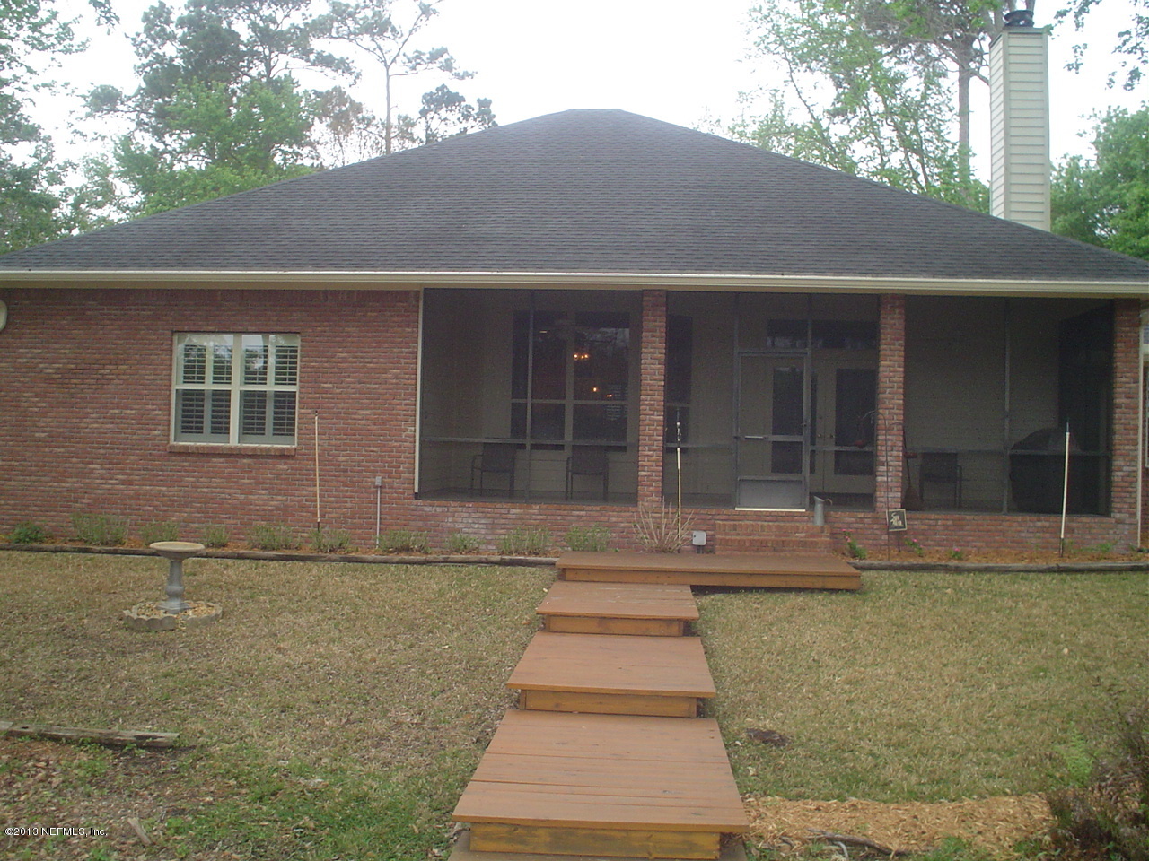 12416 Gately Road South Jacksonville, FL 32225 - Photo 23 of 33 Looking Directly @ Screened Porch