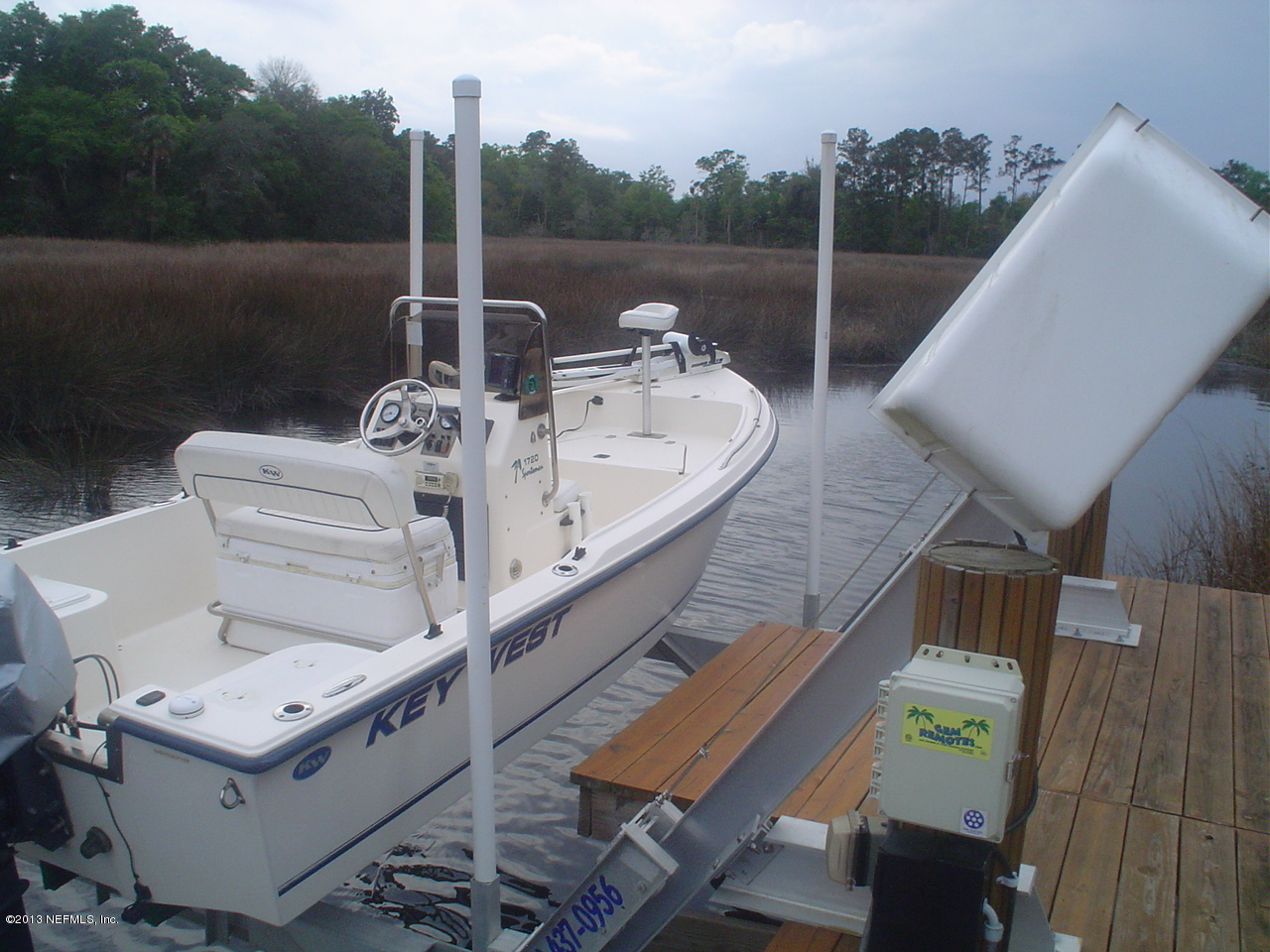 12416 Gately Road South Jacksonville, FL 32225 - Photo 26 of 33 7500 lb Capacity Boat Lift!