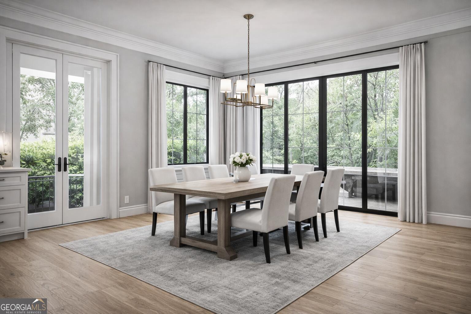 6390 Ivey Road Southeast Mableton, GA 30126 - Photo 13 of 14 a view of a dining room with furniture and window