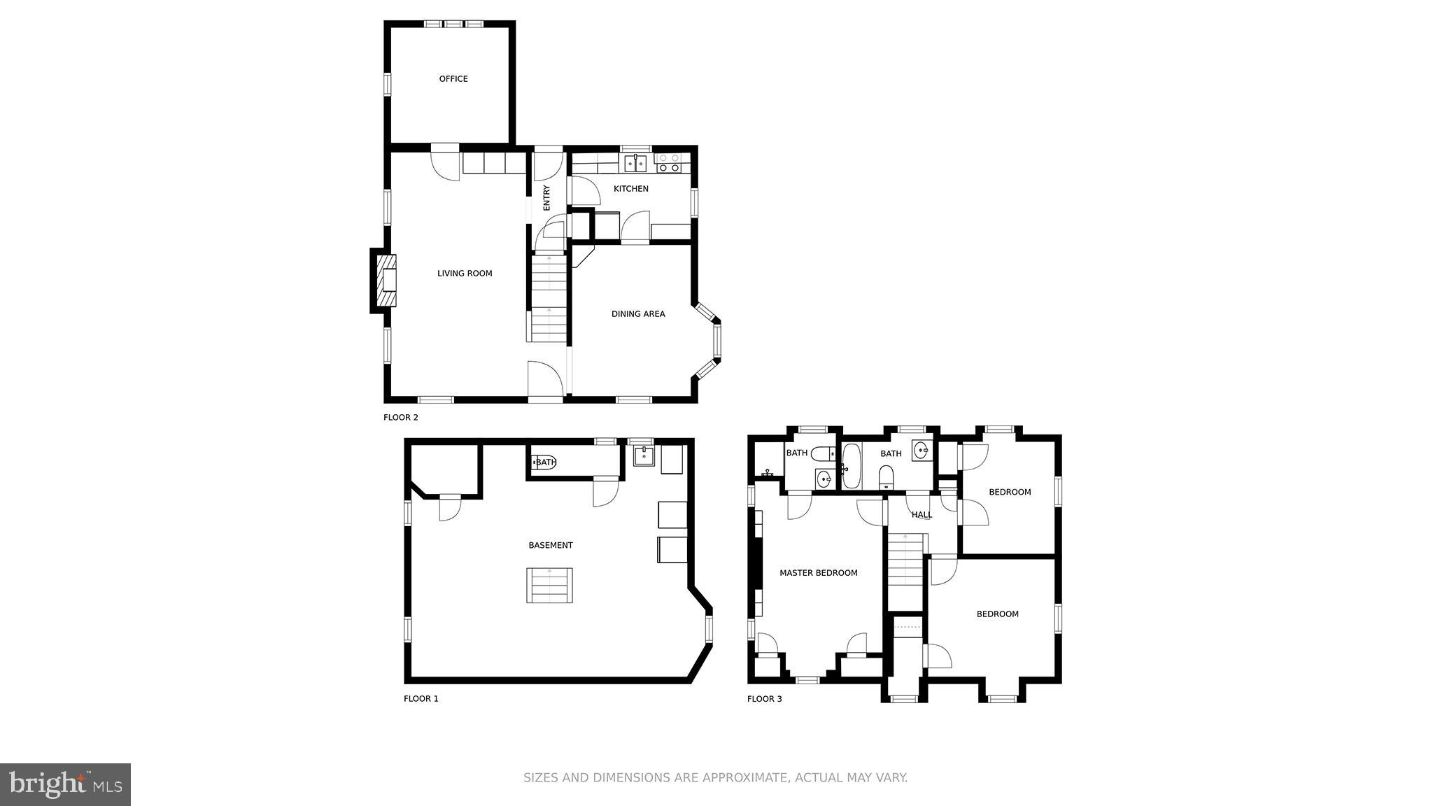 325 Paddington Road Baltimore, MD 21212 - Photo 39 of 45 Entire house floor plan