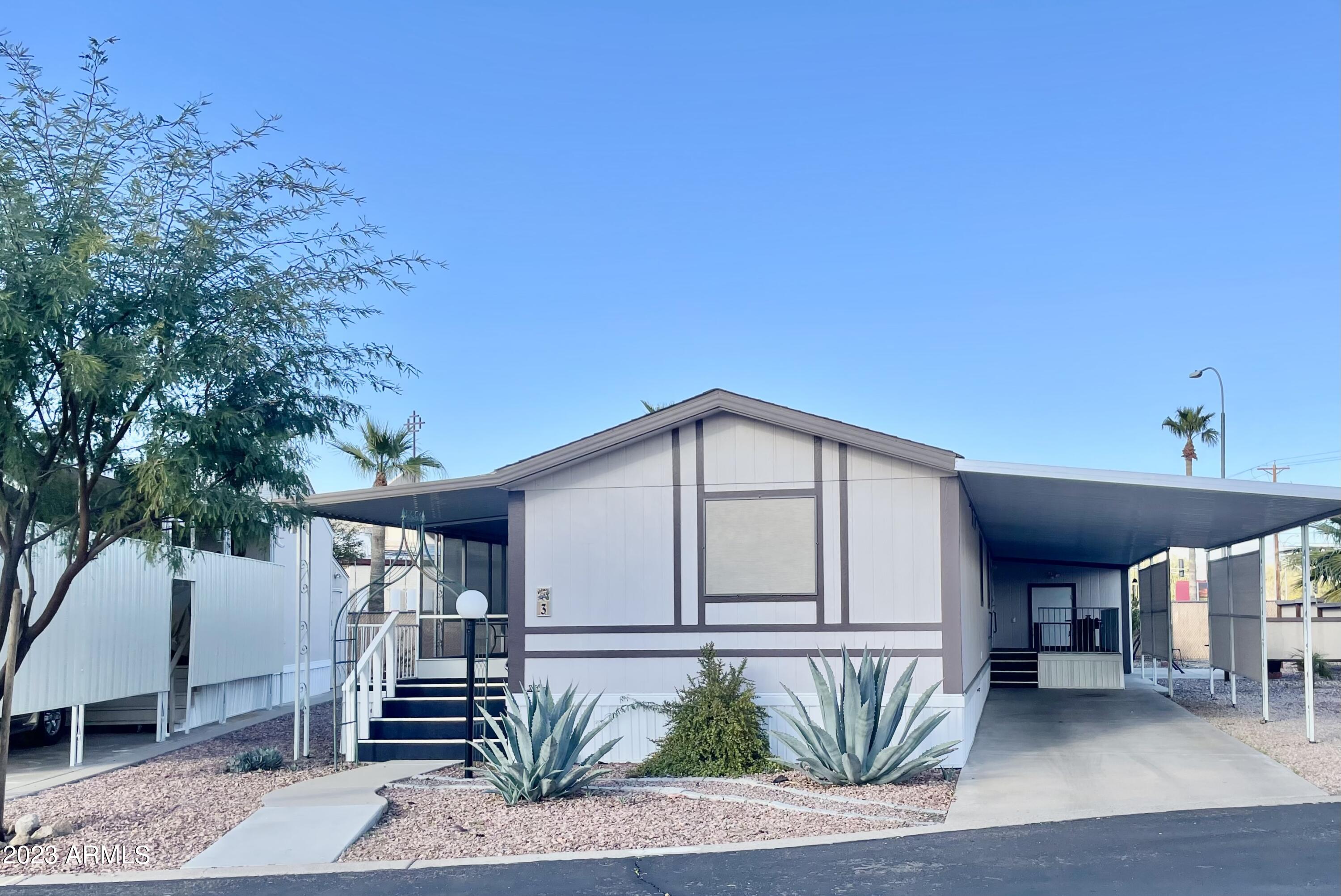 652 South Ellsworth Road, Unit 3 Mesa, AZ 85208 - Photo 2 of 29 3FRONTCARPORT
