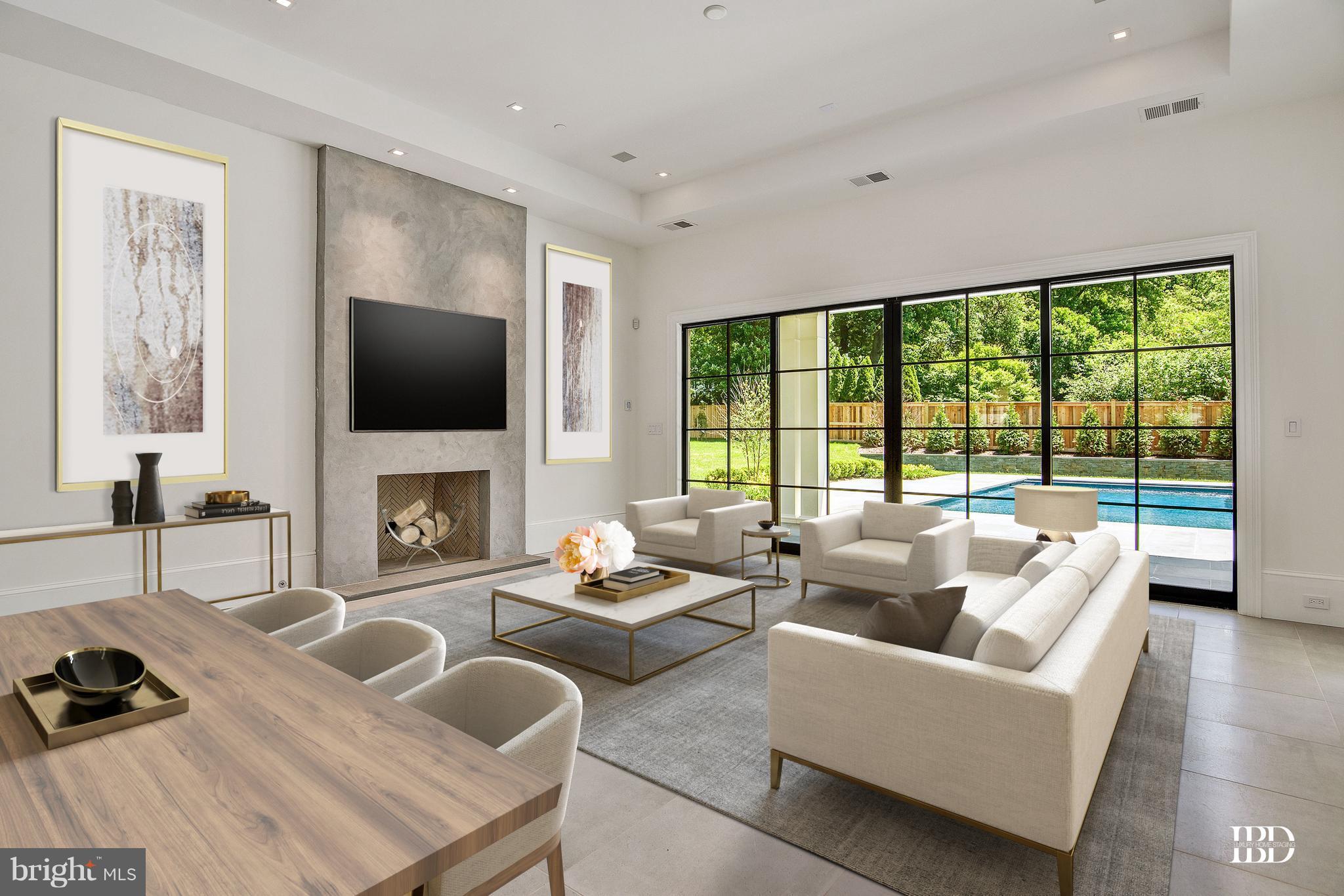 7205 Arrowood Road Bethesda, MD 20817 - Photo 28 of 30 Pool House Living Room