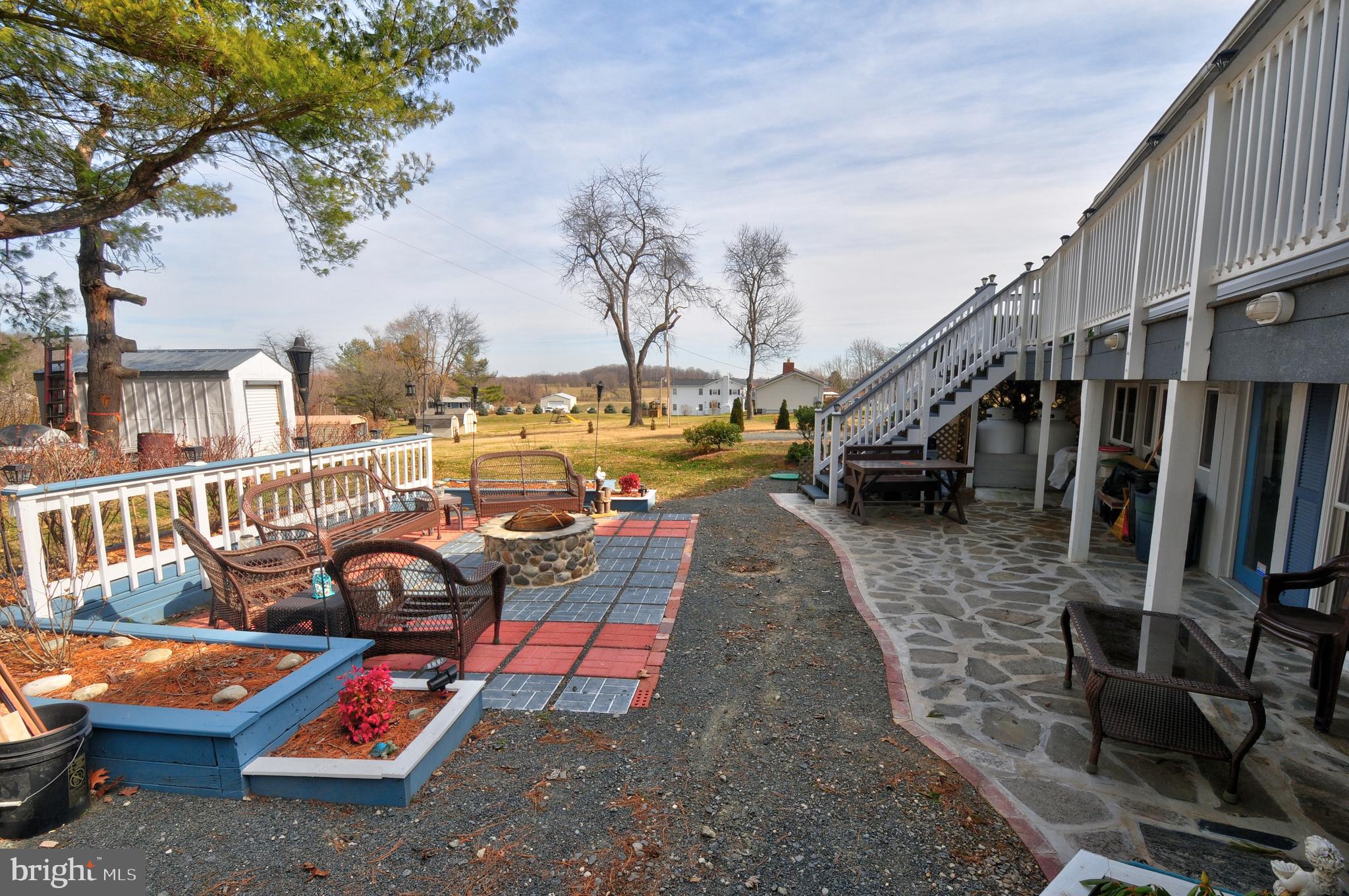 384 Perry Road Winchester, VA 22602 - Photo 44 of 61 Rear Patio and back porch access