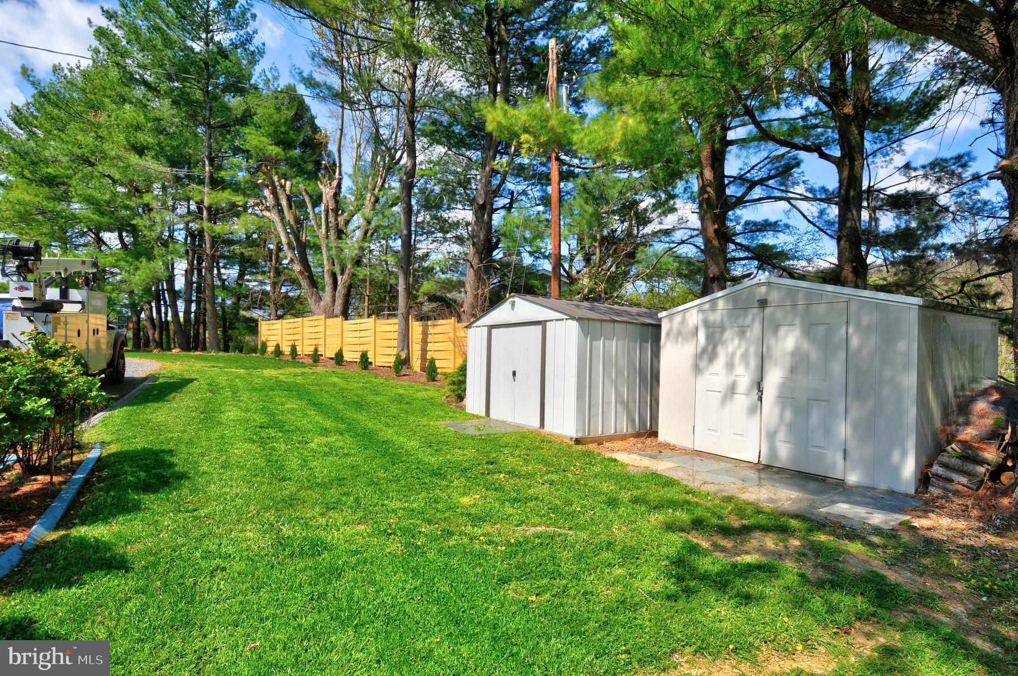 384 Perry Road Winchester, VA 22602 - Photo 53 of 61 Side yard with 2 sheds