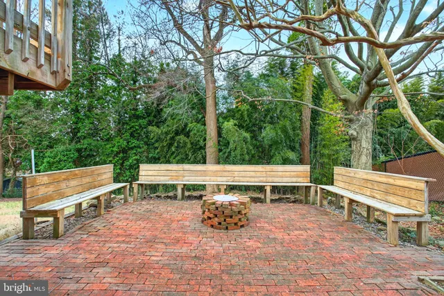 a view of a house with a deck