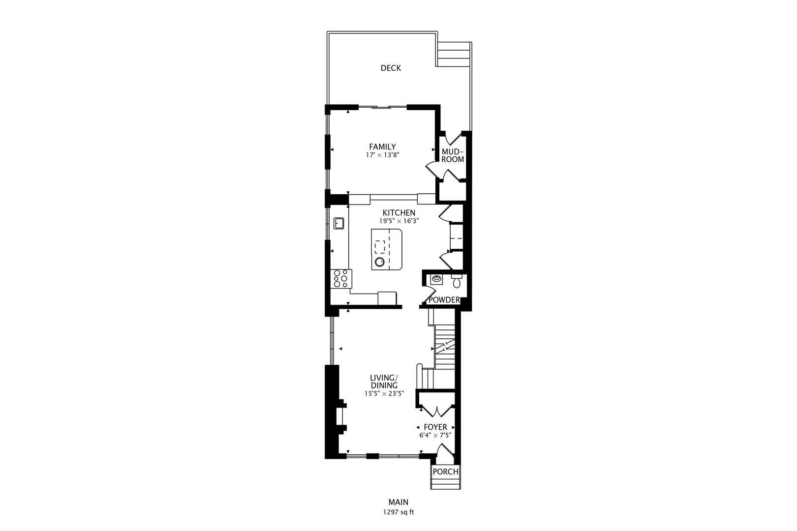 335 Ridge Road Kenilworth, IL 60043 - Photo 24 of 26 a picture of a floor plan