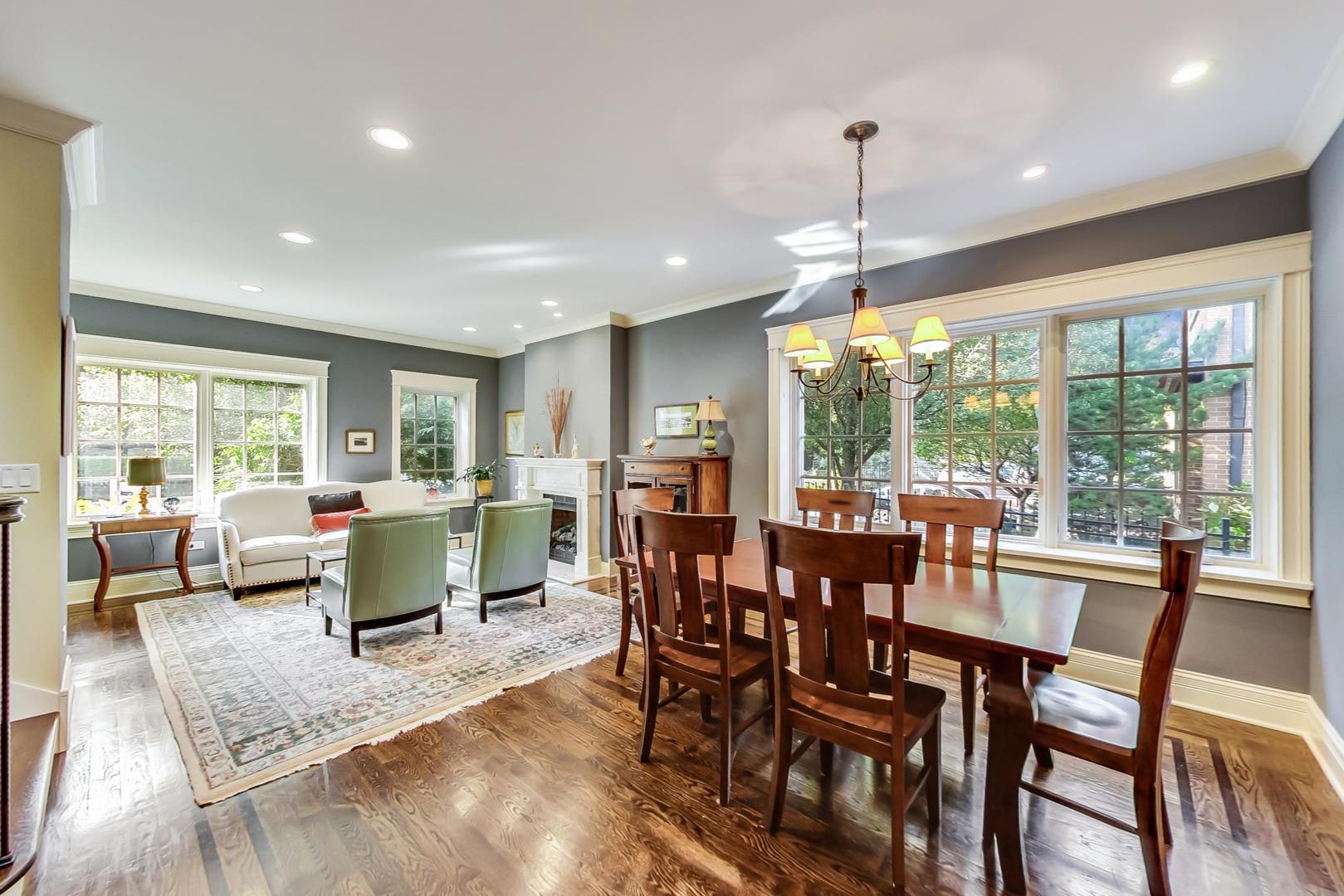 335 Ridge Road Kenilworth, IL 60043 - Photo 4 of 26 a view of a dining room with furniture window and outside view