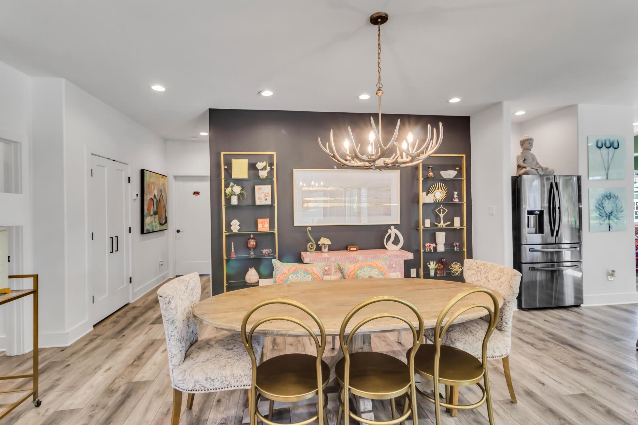 295 County Road 687 Angleton, TX 77515 - Photo 25 of 38 This stylish dining area provides a warm and inviting space.