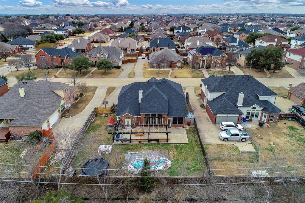 3010 St Joseph Drive Mansfield, TX 76063 - Photo 28 of 33 an aerial view of residential houses with outdoor space