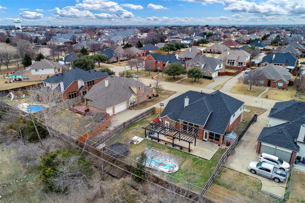 3010 St Joseph Drive Mansfield, TX 76063 - Photo 29 of 33 an aerial view of residential houses with outdoor space