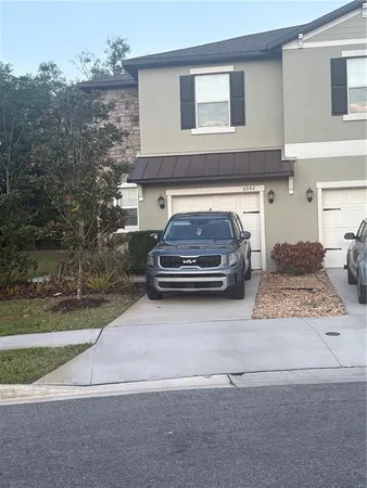 a car parked in front of a building
