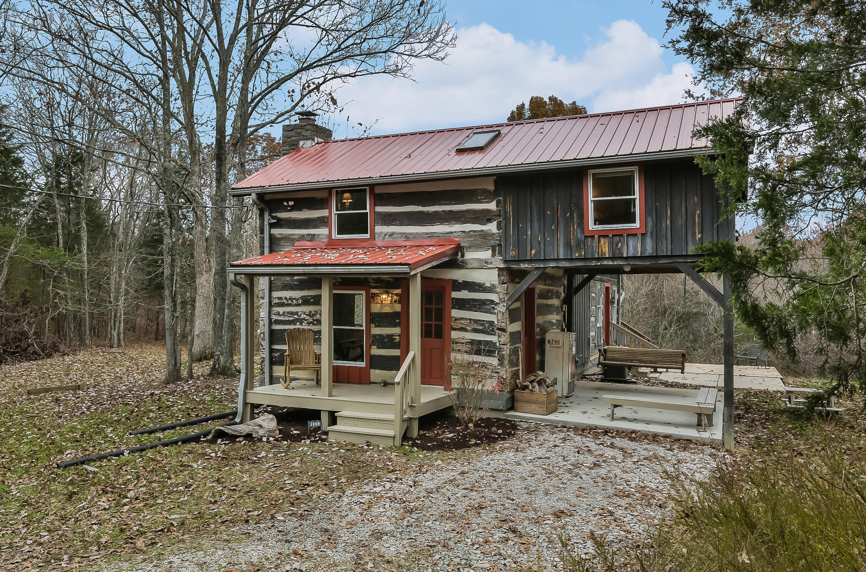 1042 Scrabble Road Bagdad, KY 40003 - Photo 2 of 43 Front of Cabin 3