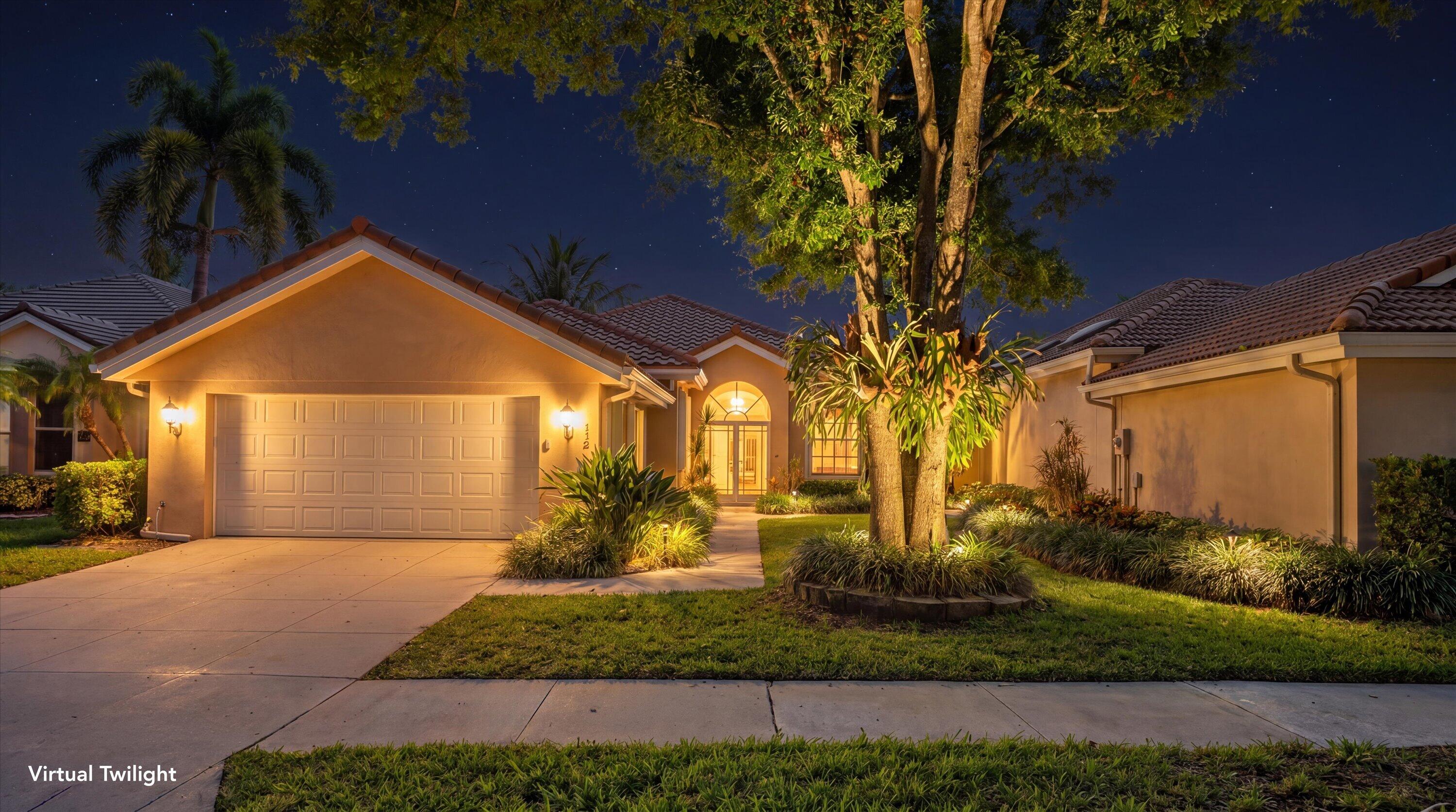 178 Hampton Place Jupiter, FL 33458 - Photo 44 of 46 03-Virtual Twilight