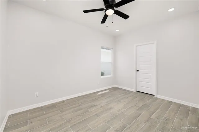 wooden floor in an empty room