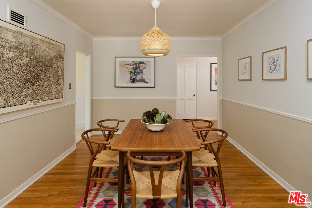 1422 Maple Street South Pasadena, CA 91030 - Photo 19 of 45 a view of a dining room with furniture wooden floor and window