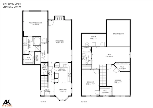 $2,250 | 616 Bayou Circle, Clover, SC 29710