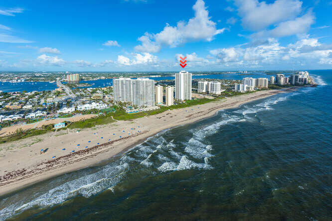 3000 North Ocean Drive, Unit 36C Riviera Beach, FL 33404 - Photo 16 of 18 a view of a street with an ocean view