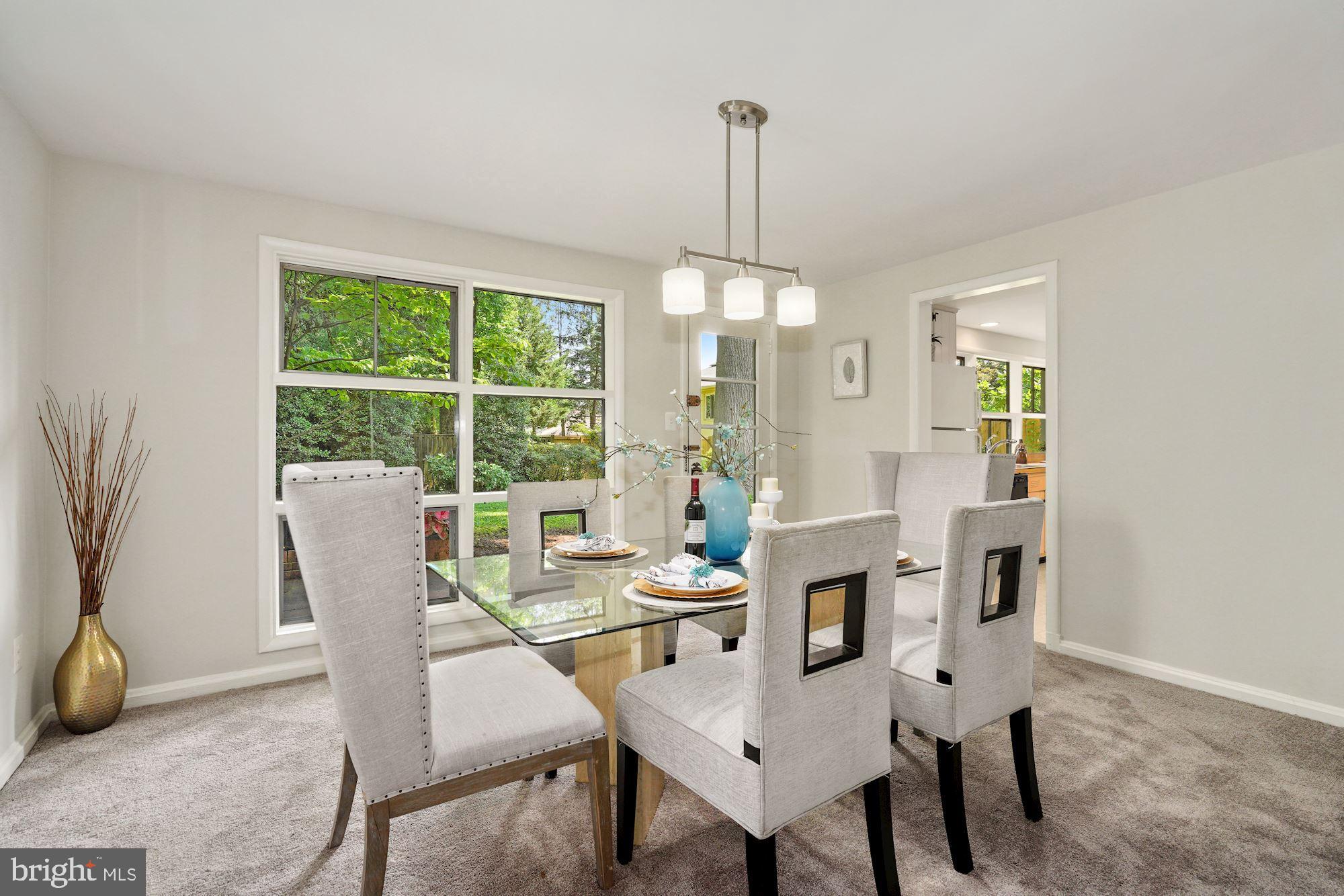 5403 Greystone Street Chevy Chase, MD 20815 - Photo 9 of 33 Elegant Dining Room