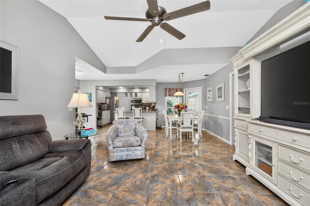 100 Angol Street Punta Gorda, FL 33983 - Photo 24 of 56 a living room with furniture and a flat screen tv