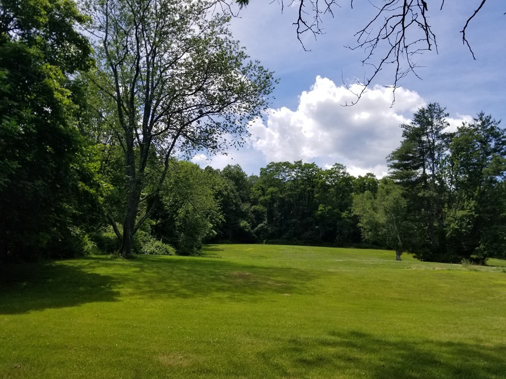 a view of a golf course