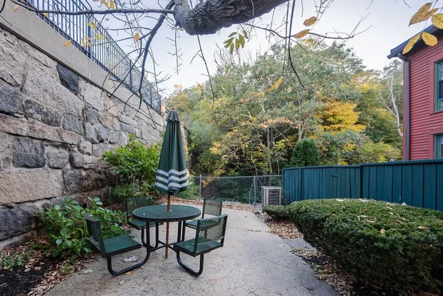 a view of a brick house