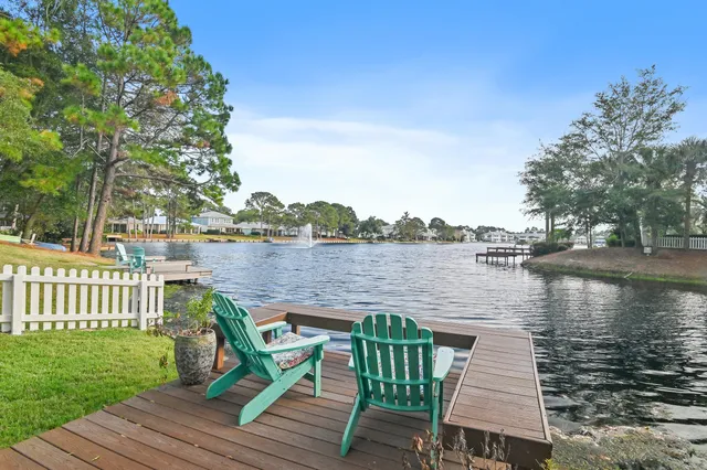 a bedroom with a bed and a table