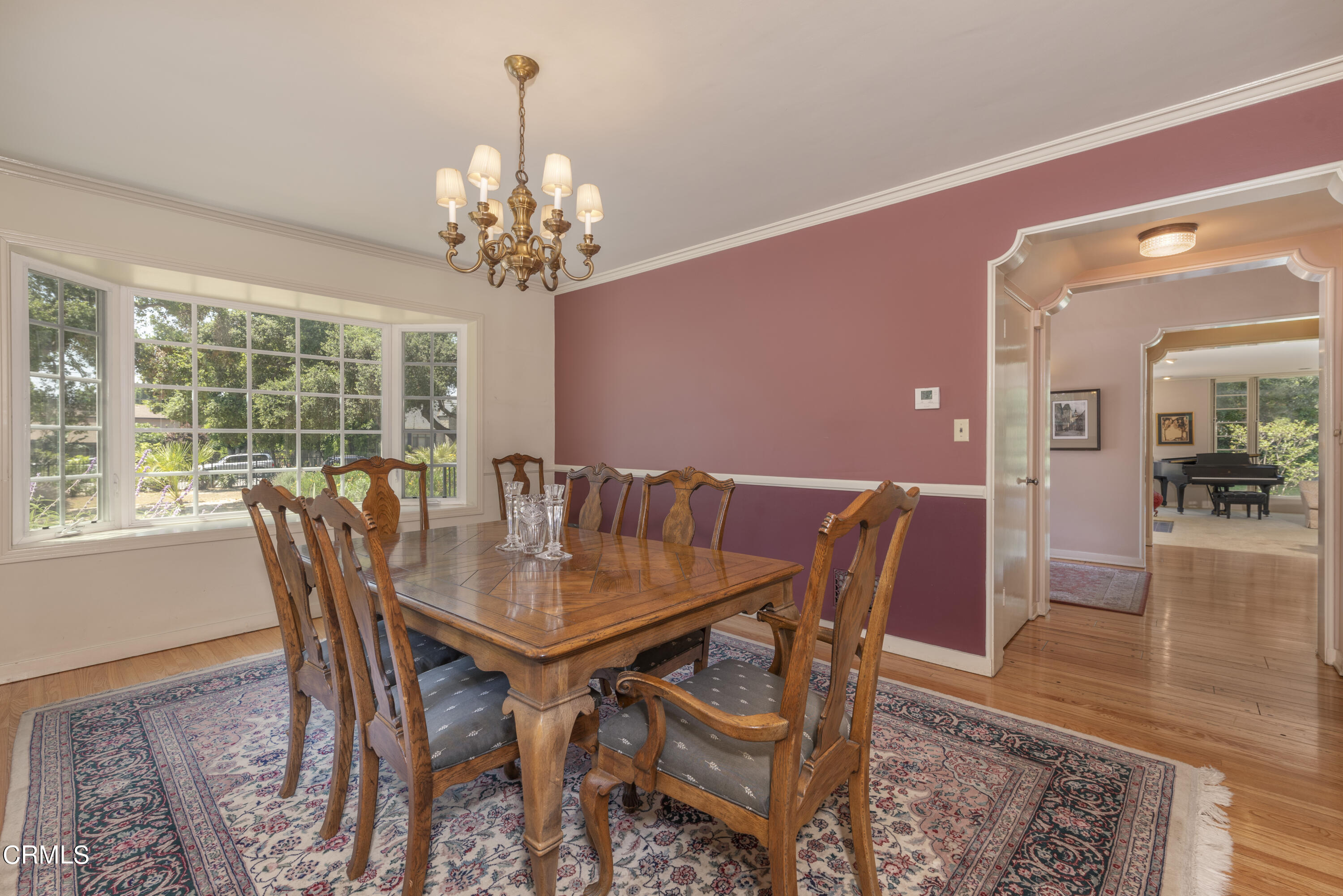 3287 Lombardy Road Pasadena, CA 91107 - Photo 17 of 59 a view of a dining room with furniture window and outside view