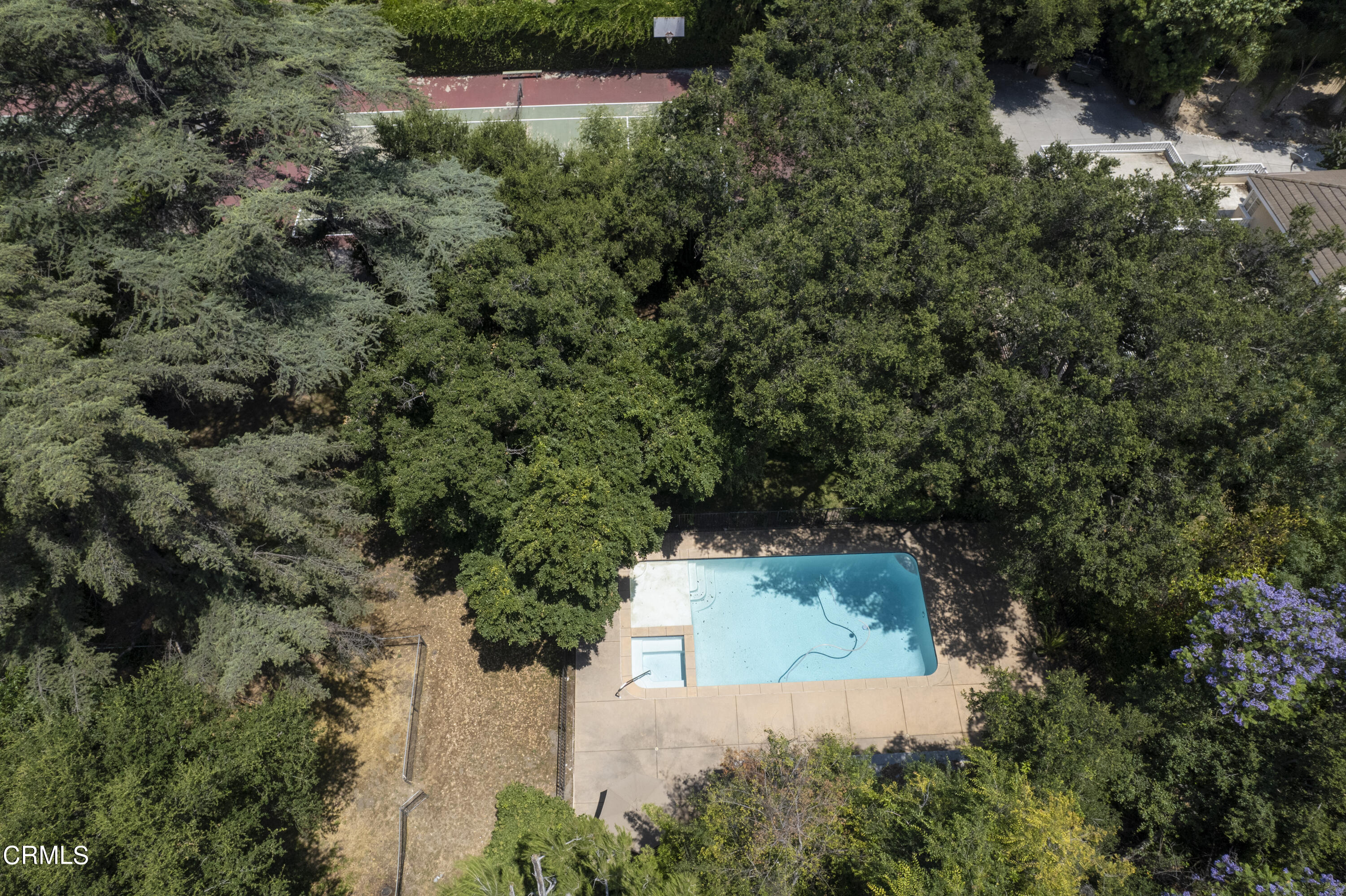 3287 Lombardy Road Pasadena, CA 91107 - Photo 47 of 59 an aerial view of a house with a yard
