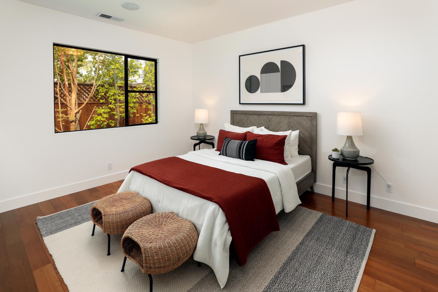 1136 Miramonte Avenue Los Altos, CA 94024 - Photo 34 of 58 a bedroom with a bed and window