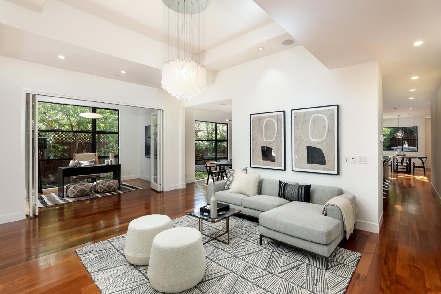 1136 Miramonte Avenue Los Altos, CA 94024 - Photo 5 of 58 a living room with furniture and a large window