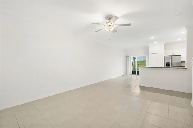 a view of a kitchen with a sink