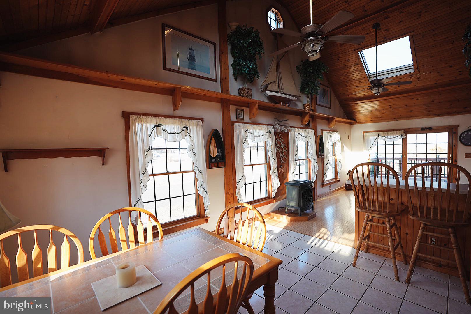 7 Princeton Avenue Fortescue, NJ 08321 - Photo 17 of 79 a view of a dining room with furniture window and outside view