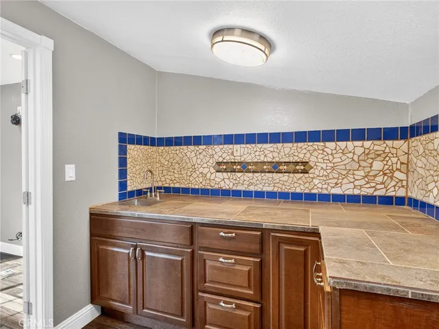 a view of a kitchen with an oven