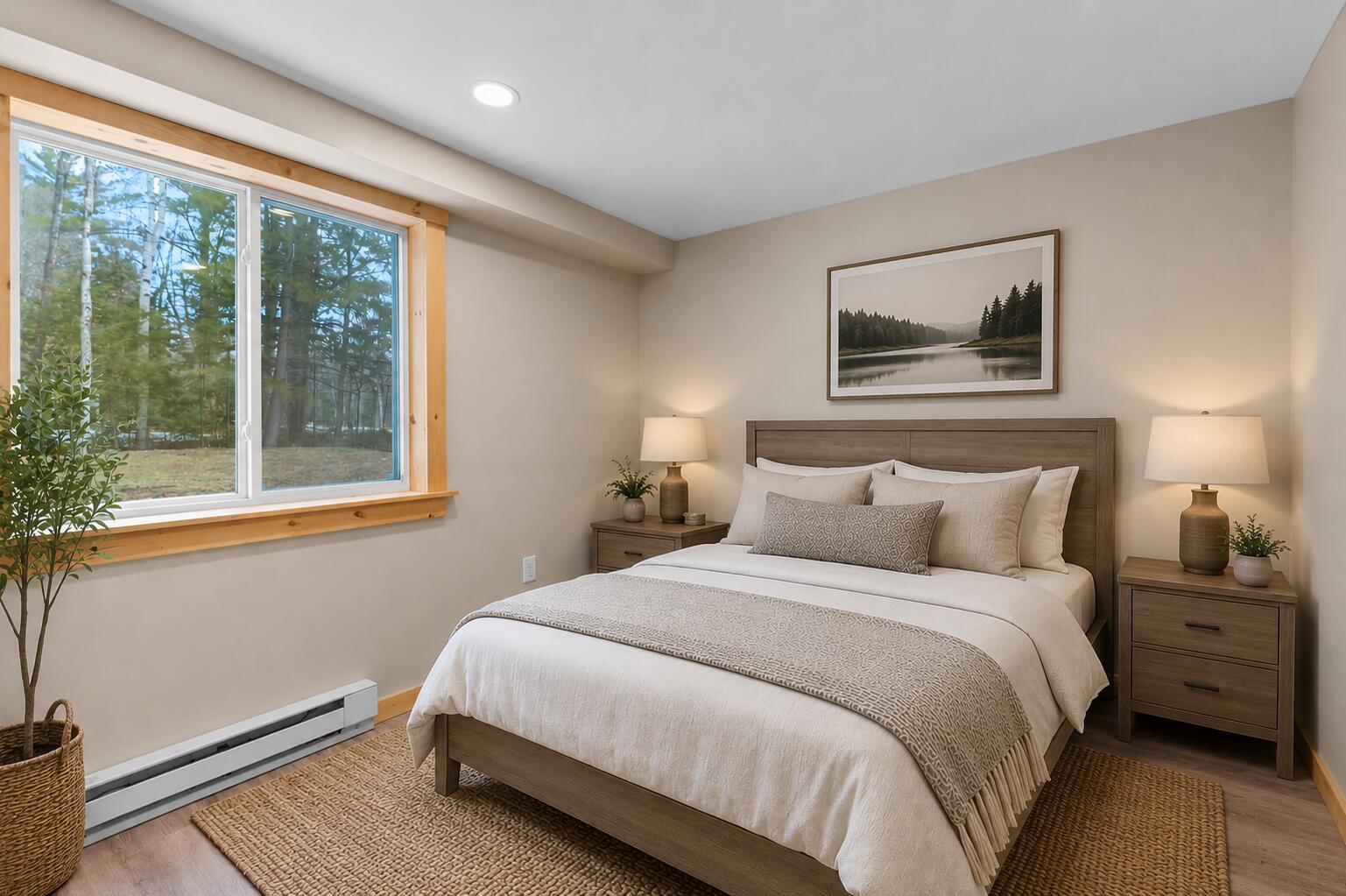 1451 Main Road Chatham, NH 03813 - Photo 16 of 37 Bedroom AI enhanced