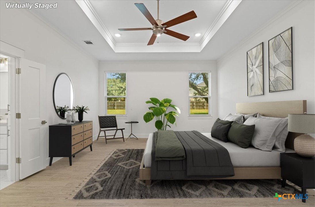 8439 Spring Creek Loop Salado, TX 76571 - Photo 19 of 40 Virtually stage primary bedroom