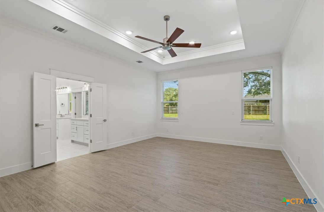 8439 Spring Creek Loop Salado, TX 76571 - Photo 20 of 40 Primanry Bed with tray ceilings