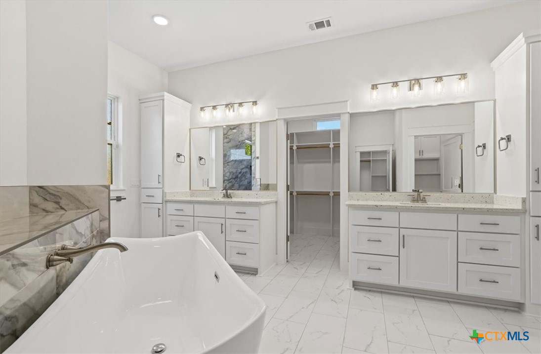 8439 Spring Creek Loop Salado, TX 76571 - Photo 22 of 40 Free-standing Soaking Tub