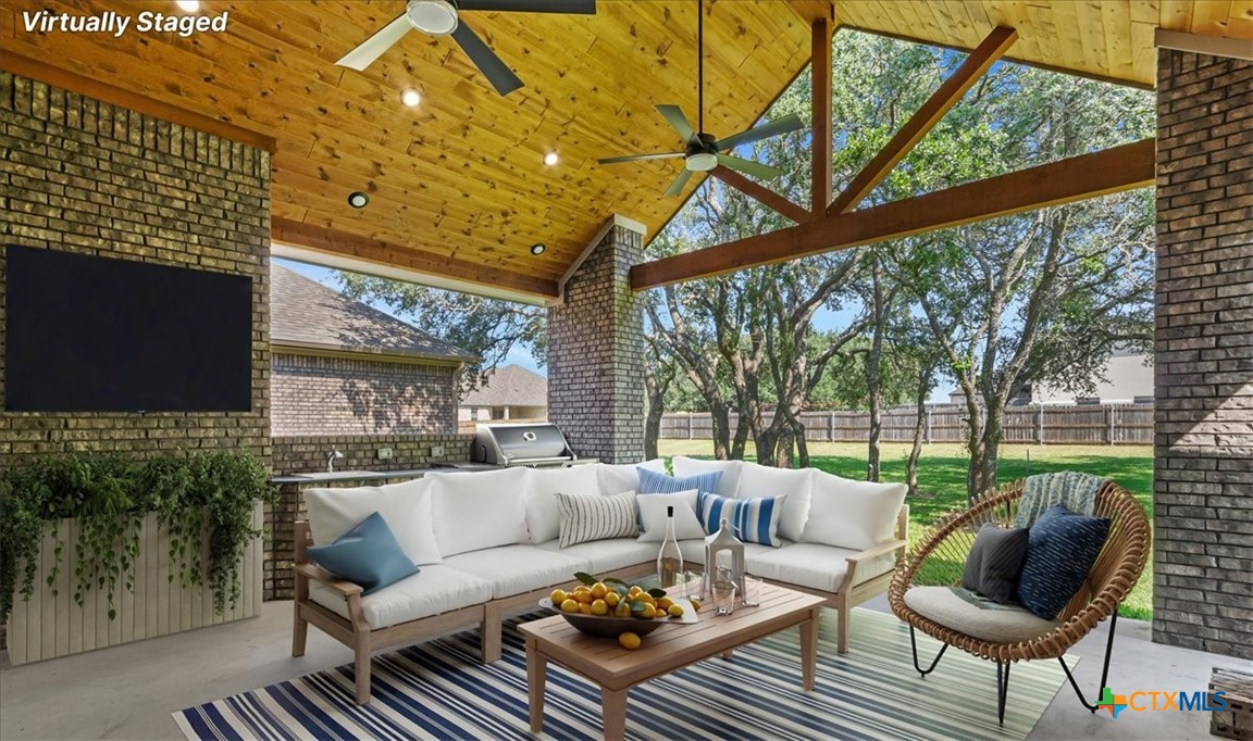 8439 Spring Creek Loop Salado, TX 76571 - Photo 4 of 40 Virtually stage outdoor living