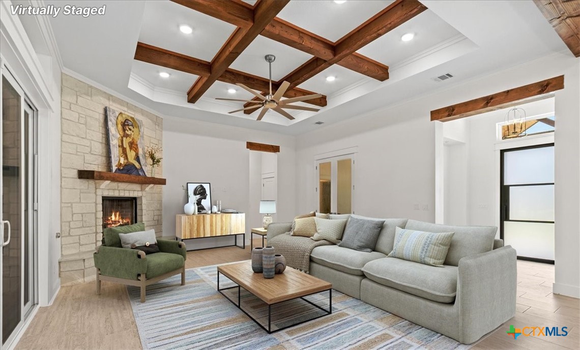 8439 Spring Creek Loop Salado, TX 76571 - Photo 8 of 40 Virtually staged living