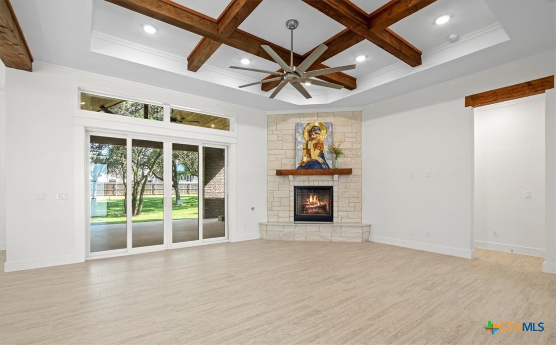 8439 Spring Creek Loop Salado, TX 76571 - Photo 9 of 40 Stone fireplace - propane
