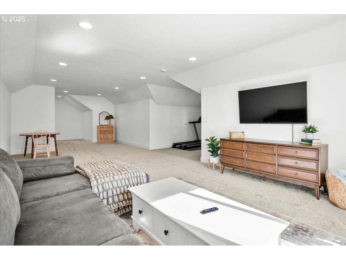 1305 Uff Da Street Silverton, OR 97381 - Photo 39 of 46 a living room with furniture and a flat screen tv