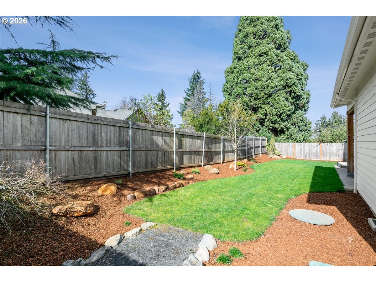 1305 Uff Da Street Silverton, OR 97381 - Photo 43 of 46 a view of a backyard with a garden