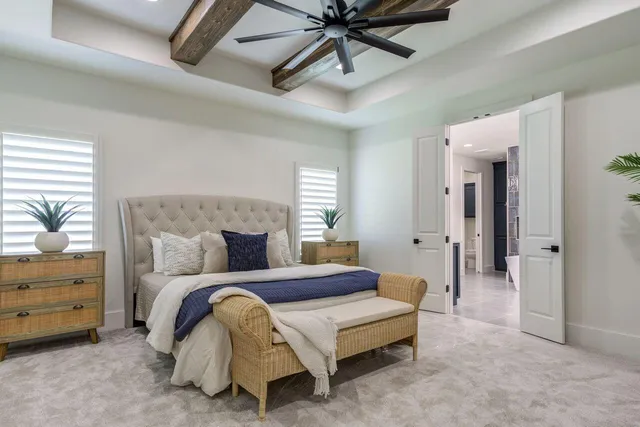 a white bath tub sitting in a bathroom