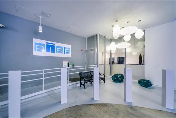 a view of a elevator